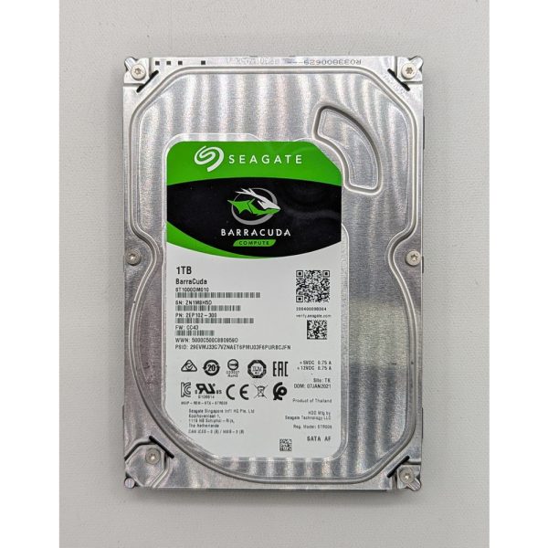 Жесткий диск Seagate Barracuda, ST1000DM010 SATA, 1 Тб, SATA